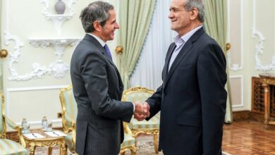غروسي: كان لقاء الأطباء جزءًا مهمًا من رحلتي إلى إيران