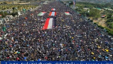 نهضة الشعب اليمني ضد الصهاينة وأعوانهم