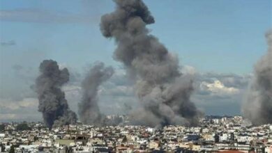 هجمات وحشية على ضواحي بيروت عشية وقف محتمل لإطلاق النار