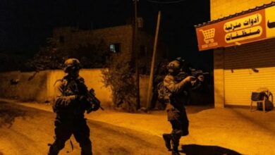 هجوم الجنود الصهاينة على مدينة بيت لحم بالضفة الغربية