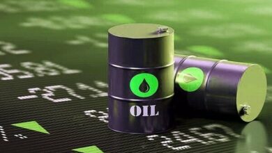 وارتفع سعر برميل النفط الخام بمقدار 10 سنتات
