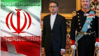 وقدم السفير الإيراني أوراق اعتماده إلى ملك الدنمارك