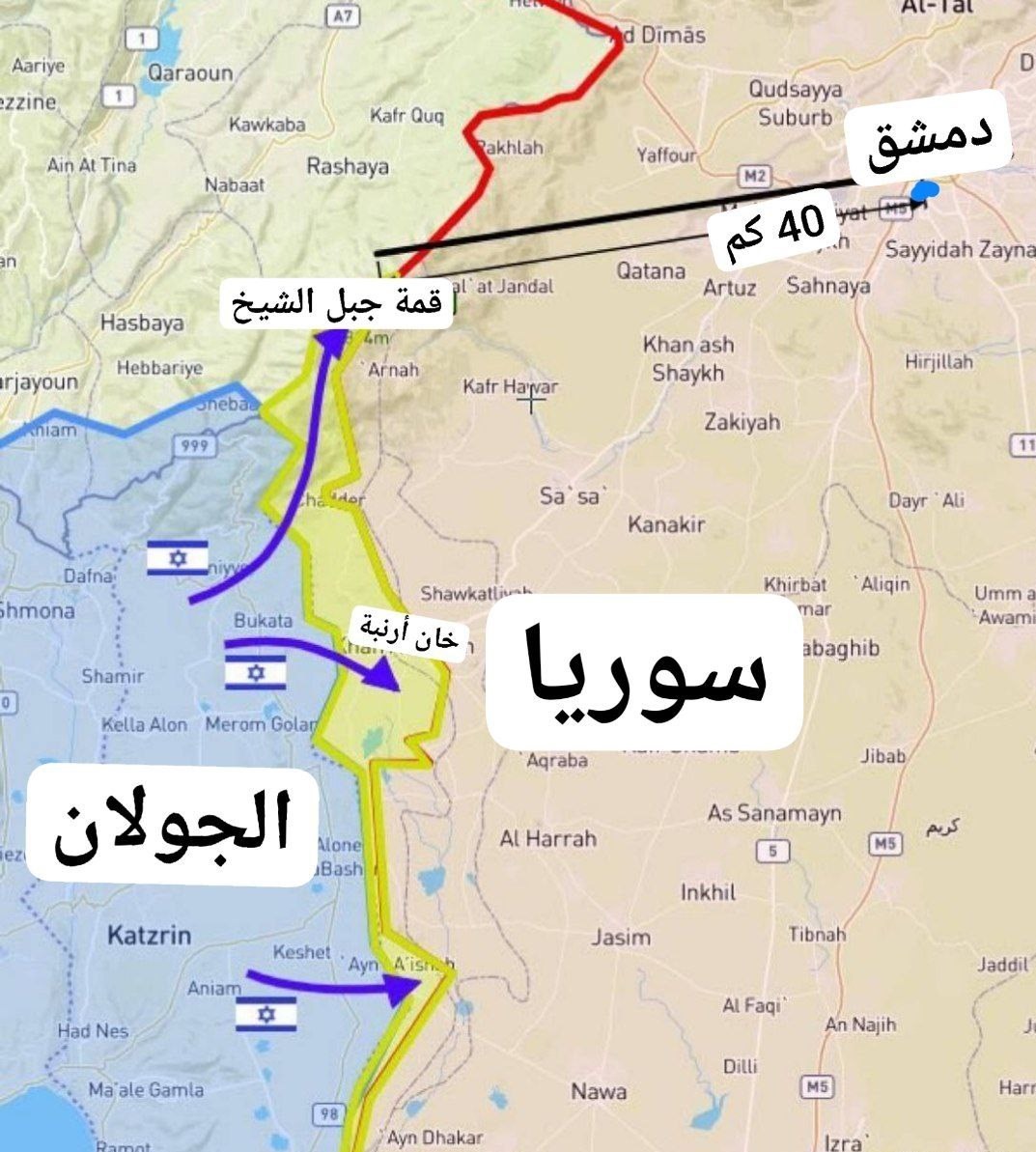 دمشق , رژیم صهیونیستی (اسرائیل) , 