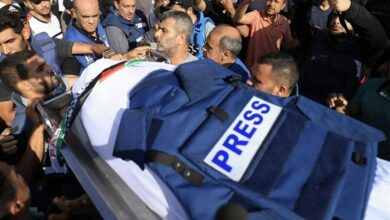 اليوم 447 من طوفان الأقصى وارتفع عدد الشهداء الصحافيين إلى 201 شخصاً