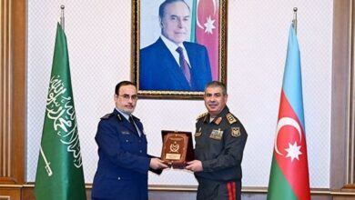 توسيع التعاون العسكري بين جمهورية أذربيجان والمملكة العربية السعودية