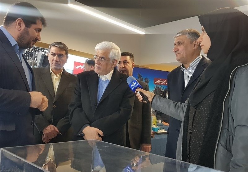 حضور النائب الأول لرئيس منظمة الطاقة الذرية الإيرانية