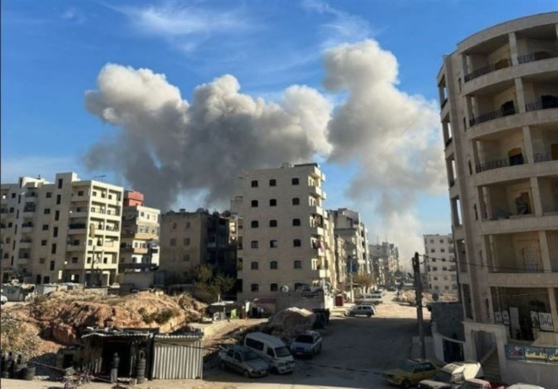 سوريا قصف جوي على مواقع الإرهابيين في مدينة ادلب