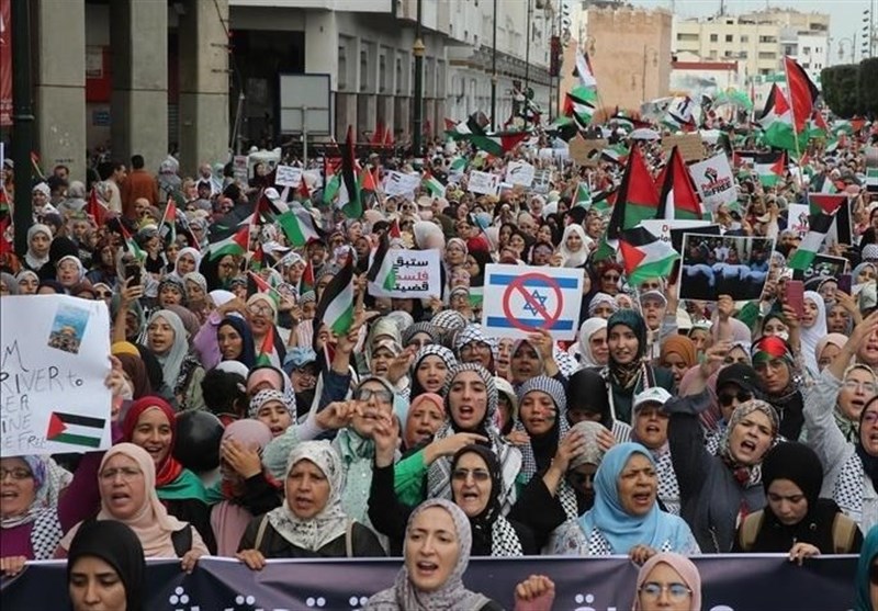 لقد نزلت شعوب المغرب العربي وتونس إلى الشوارع ضد النظام الإسرائيلي