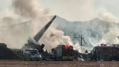 مقتل 179 شخصا في حادث تحطم طائرة بكوريا الجنوبية
