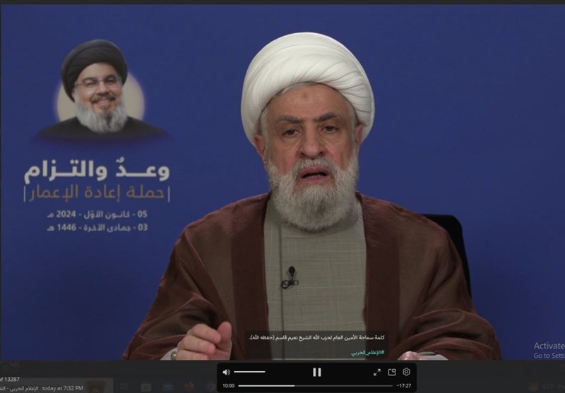 نعيم قاسم: 3 عوامل أدت إلى انتصار حزب الله
