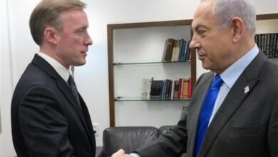 والتقى سوليفان بنتنياهو في فلسطين المحتلة
