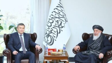 وتحاول قيرغيزستان تسريع العلاقات الثنائية مع أفغانستان