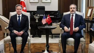 وزير الخارجية الأمريكي يتوجه إلى تركيا