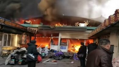 أدى حريق شمال الصين إلى مقتل 8 أشخاص وإصابة 15 آخرين