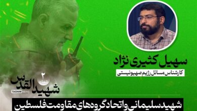 شهيد القدس |. سردار سليماني وتحالف فصائل المقاومة الفلسطينية