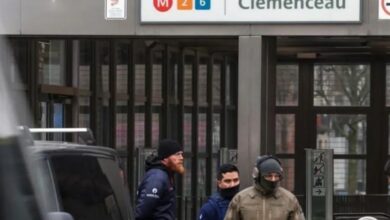 إطلاق النار في بلجيكا محطات مترو أنفاق