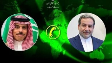 استشارات هاتفية للوزراء الإيرانية والسعودية