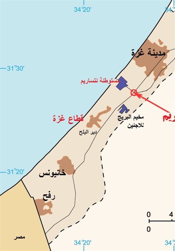 التراجع الكامل للجيش الصهيوني من محور Netadarim