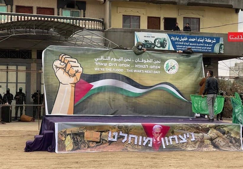 الوجود المكثف للوريورز في القسام لتوصيل الأسرى الصهيونية