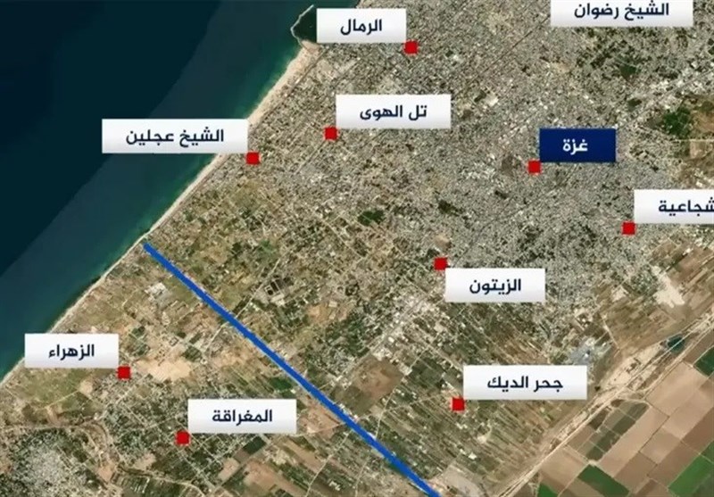 ينسحب جيش النظام الصهيوني من محور Netsarim