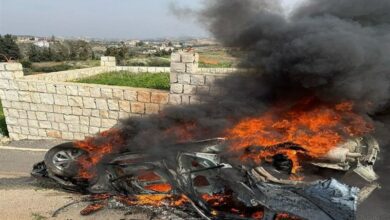 الهجوم على نظام الطائرات بدون طيار النظام الصهيوني على جنوب لبنان