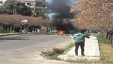الهجوم على نظام الطائرات بدون طيار النظام الصهيوني على جنوب لبنان