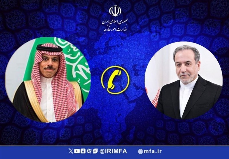 محادثة هاتفية من وزراء الخارجية الإيرانية والسعودية