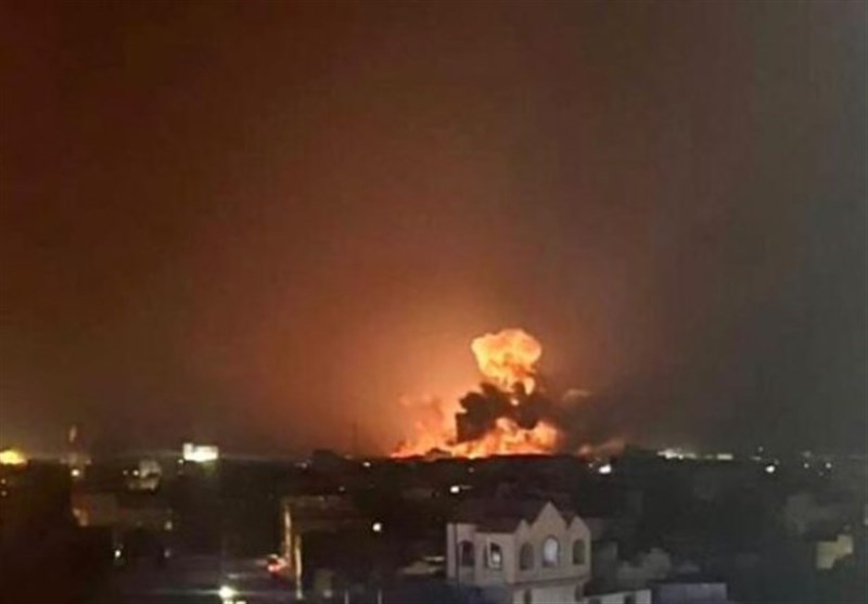 إعادة -هجوم الولايات المتحدة شمال سانا العاصمة اليمن