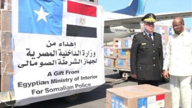 المساعدات العسكرية لمصر للشرطة الصومالية
