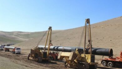 تقدم توبي. 11 كيلومترًا من خط أنابيب الغاز الانتهاء في أفغانستان