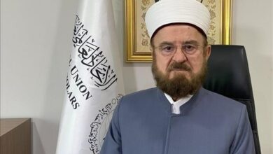 فاطدة اتحاد العلماء المسلم للجهاد لدعم غزة
