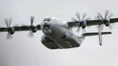 مصرع جميع ركاب طائرة أنتونوف-22 الروسية في حادث تحطم بالقرب من موسكو /روسيا , طائرة , تحطم , أنتونوف-22 , إيفانوف