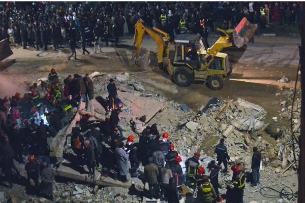 مصرع 22 شخصاً في انهيار مبنيين بمدينة فاس المغربية /المغرب , فاس , انهيار مباني , ضحايا , حوادث