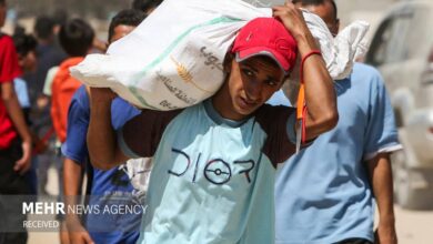 غزة: النظام الصهيوني يسمح بدخول 16% فقط من المساعدات المتفق عليها /غزة , المساعدات الإنسانية , النظام الصهيوني , اتفاق وقف إطلاق النار , الأزمة الإنسانية