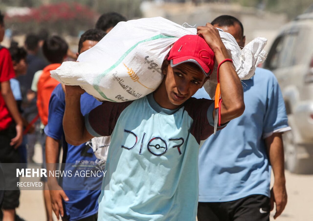 غزة: النظام الصهيوني يسمح بدخول 16% فقط من المساعدات المتفق عليها /غزة , المساعدات الإنسانية , النظام الصهيوني , اتفاق وقف إطلاق النار , الأزمة الإنسانية